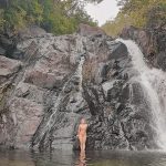 Ella Cruz Instagram – 🍃🧚‍♀️💚 Lubong-Nangoloan Falls