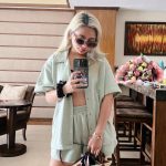 Ella Cruz Instagram - Sunny days at @jparkislandresort 🩵 Thank you so much for the warm welcome. 🫶🏻 Celine bag from @japan.luxury.by.jlcc ✨ More holiday vacay pics coming up~ Jpark Island Resort & Waterpark. Cebu