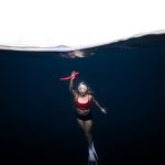 Ella Cruz Instagram - Glowing inside and out 🧜‍♀️ Ella Cruz / @ellacruz 🎥🎨 Beyonce Just Pacia / @freedivewithbeyonce 📍 Moalboal Using go pro hero 12 #freediving #moalboal #freedivingvideography #moalboalph #mermaid #freedivewithbeyonce Moalboal, Cebu