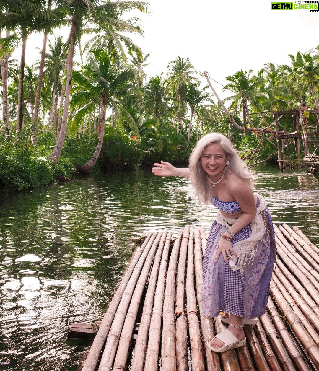 Ella Cruz Instagram - 🧚🏻♀️🩵🌴 Maasin River, Siargao