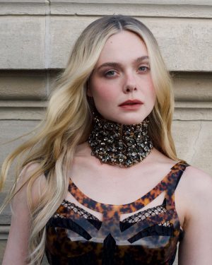 Elle Fanning Instagram - Sarah Burton you never cease to amaze me with your kindness and out of this world talent. But most of all your kindness. McQueen will miss you and never be the same but I know your butterfly is only just emerging from its cocoon with the creativity we have yet to see. I love you and I loved wearing one of the looks from one of your most unforgettable collections🐝