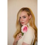Elle Fanning Instagram - Gearing up for the @lorealparis défilé tomorrow night🌸
