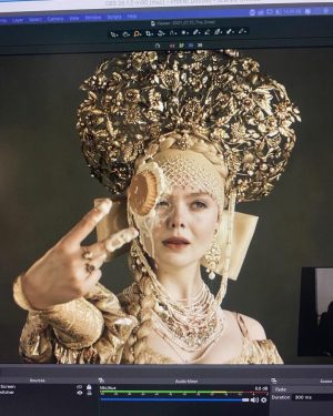 Elle Fanning Instagram - Scrolling down memory lane… I haven’t been able to properly share my thoughts after the news of The Great’s cancellation. This show has meant the world to me. The experiences shared. The memories I’ll never forget. Tony McNamara is a certified genius. The last 3 seasons have shaped me. Through playing Catherine I discovered parts of myself I didn’t know I had. I love every crew member and cast member deeply. And although I won’t get to lace up my corset one last time, I am forever proud of what we accomplished together. In my mind Catherine is left ‘shaking it all night long’ finally stepping into the leader we always knew she would become, a multitude of lovers thrown in for good measure, many macaroons, vodka shots, long winded speeches, battles of wit, and of course HUUU-FUCKING-ZZAHHHHSSS!!!!!!!!!!!!!!!! 🥂