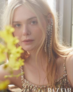 Elle Fanning Instagram - 🪻@bazaaruk 🪻