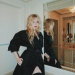 Elle Fanning Instagram - Until next time Paris✨ hair&📸: @owengould make-up: @tyronmachhausen 🧥: @alexandermcqueen 💎: @cartier