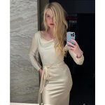 Elle Fanning Instagram - Also thank you @shrimptoncouture for this immaculate @alexandermcqueen to wear for the after party!!! Can I wear this forever!?!?