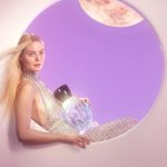 Elle Fanning Instagram - Strap in, it's time for take off. New Miu Miu Twist Eau de Magnolia, coming soon.. #MiuMiu Twist #MiuMiuFragrances @miumiu 🌕