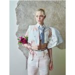 Elle Fanning Instagram - Giving 🦵🏻 on FLAUNT! @FlauntMagazine Photographed by @GregSwalesArt Styled by @MuiHai wearing @ThomBrowne @Cartier Written by @EAubrey_Writes Hair by @JustJenda Makeup by @ErinAyanianMonroe Manicurist: @Nails_By_Yoko Location: @Twentieth.Gallery #FlauntMagazine #ThePromenadeIssue