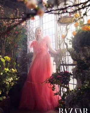 Elle Fanning Instagram - 🪻@bazaaruk 🪻
