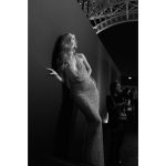 Elle Fanning Instagram - @lorealparis you have outdone yourself this year💥A runway under the Eiffel Tower💥Thank you Delphine for making every event full of joy and empowerment💥 And thanks @gregwilliamsphotography for these gorgeous shots and @evalongoria for your tequila shot…that is indeed not water in my cup ;)