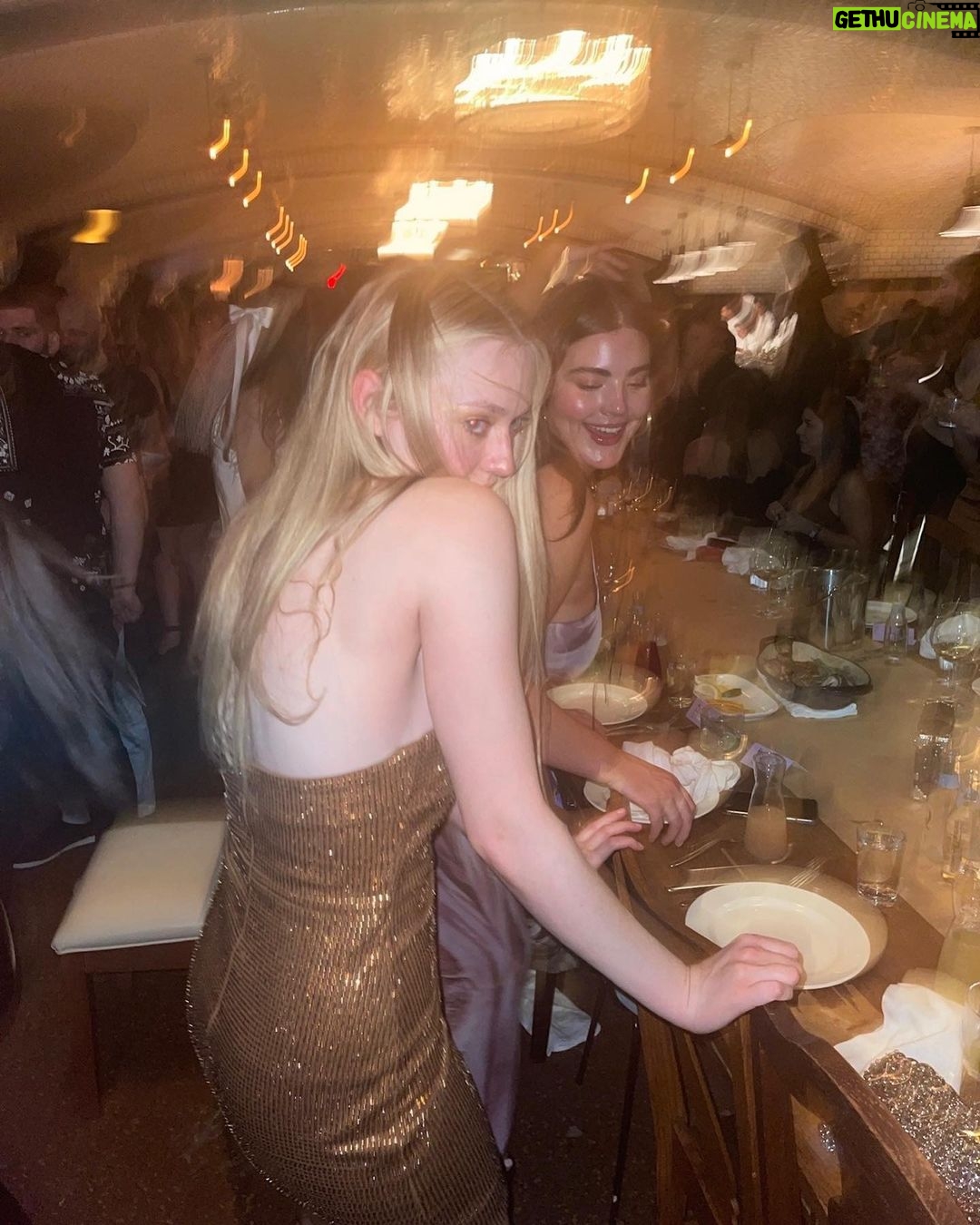 Elle Fanning - 851.2K Likes - It’s that time of February again. My beautiful sister’s birthday. And the last of its kind… 2️⃣9️⃣th year! Wish we were celebrating at Mars 2112 tonight, partying with your own kind but, alas, you will have to put up with the mere mortals for now, HACKS included. We had a moment last year, sitting on the couch and we looked at each other and you said, “thank god I have a sister.” I wouldn’t be able to do life without you, Cody! I love you 🪄🪩💕🧁