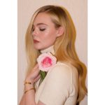 Elle Fanning Instagram - Gearing up for the @lorealparis défilé tomorrow night🌸