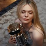 Elle Fanning Instagram – The very essence of @pacorabanne feminity. FAME in a bottle #Claimyourfame #FamebyPacoRabanne