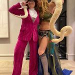 Elle Fanning Instagram - Ghosts of Halloween past @coltonthewizard @adrieebug @mirrengc @julesholdren @erinayanianmonroe @mrswardy15
