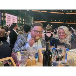 Elle Fanning Instagram - Shoutout to @chrissyteigen for supplying our table with John’s green room chicken !