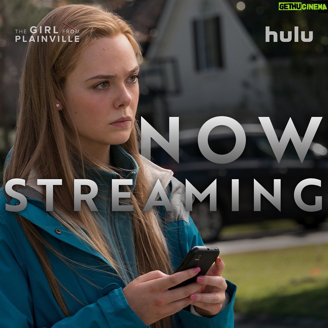 Elle Fanning Instagram - FIRST 3 EPISODES NOW ON @hulu @girlfromplainvillehulu