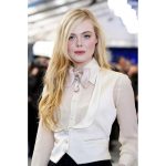 Elle Fanning Instagram – Wear the pants 🤵🏼♀️ and make them @gucci with a @cartier 💎 💙💛