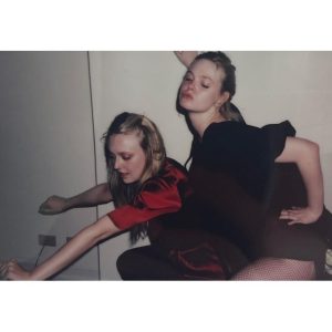 Elle Fanning Instagram - I have watched many make your acquaintance. And without fail, they leave sporting the same mystified expression. First, transfixed by your doll eyes then captured by the wisdom they hold. You disarm with biting humor, but can slay (if needed) with keen intelligence and an uncanny ability to win all arguments (sometimes fortunately & unfortunately for me). 
They all want to be wrapped in your pink glow and once in, your loyalty is forever. I get to smile extra though, knowing I’m the luckiest of the bunch. Because you are my sister. My big sister who I watch effortlessly layer jewelry in such a cool way and wear hair clips that I could never pull off and bake insanely good cakes because your measurements are scarily accurate, and knit scarves at the speed of light with your delicate spider hands. Also, you’re a grammar police and I’m sure there are a ton of corrections to be made here! Oh… and there’s the photographic memory thing. Essentially Dakota is the perfect person and she is ALL MINE!!!!! You’ll never see bluer eyes or bluer veins.🫀I love you. HAPPY 28th BIRTHDAY! 🧝🏻‍♀️ @dakotafanning