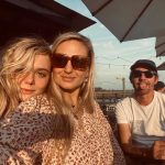 Elle Fanning Instagram - 2 blondes and a Stu! Miss you already Mirren💕