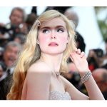 Elle Fanning Instagram - Jewelry always finishes off a look and thanks to @chopard I got to borrow THE MOST stunning string of hearts to adorn my neck, the sparkliest bracelet I’ve ever seen, and a yellow heart ring to add color and guess what?… MORE SPARKLE! 💛