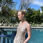 Elle Fanning Instagram – Catch me on the @latelateshow tonight with @j_corden to talk all things @girlfromplainvillehulu !!! 
Always LOVE LOVE seeing you!!! 
@justjenda @erinayanianmonroe  @samanthamcmillen_stylist