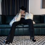 Elle Fanning Instagram – ✨Rhinestone Cowgirl✨ @gucci