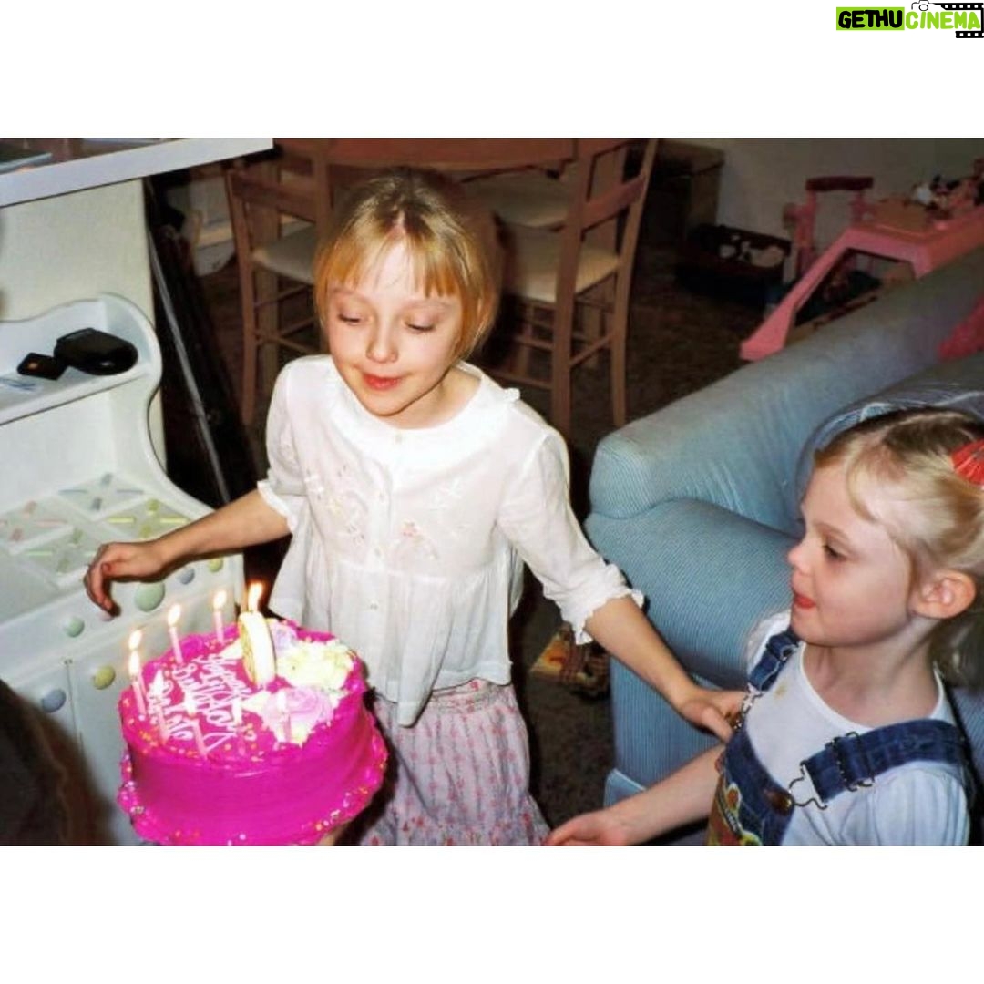 Elle Fanning - 757.3K Likes - I have watched many make your acquaintance. And without fail, they leave sporting the same mystified expression. First, transfixed by your doll eyes then captured by the wisdom they hold. You disarm with biting humor, but can slay (if needed) with keen intelligence and an uncanny ability to win all arguments (sometimes fortunately & unfortunately for me).
They all want to be wrapped in your pink glow and once in, your loyalty is forever. I get to smile extra though, knowing I’m the luckiest of the bunch. Because you are my sister. My big sister who I watch effortlessly layer jewelry in such a cool way and wear hair clips that I could never pull off and bake insanely good cakes because your measurements are scarily accurate, and knit scarves at the speed of light with your delicate spider hands. Also, you’re a grammar police and I’m sure there are a ton of corrections to be made here! Oh… and there’s the photographic memory thing. Essentially Dakota is the perfect person and she is ALL MINE!!!!! You’ll never see bluer eyes or bluer veins.🫀I love you. HAPPY 28th BIRTHDAY! 🧝🏻♀️ @dakotafanning