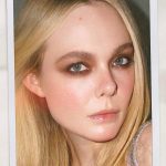 Elle Fanning Instagram - Thanks for the GLAM this week @tyronmachhausen and @owengould 🩶 Both of your photography skills are magazine level good 😆 #hotelbathroom #pfw
