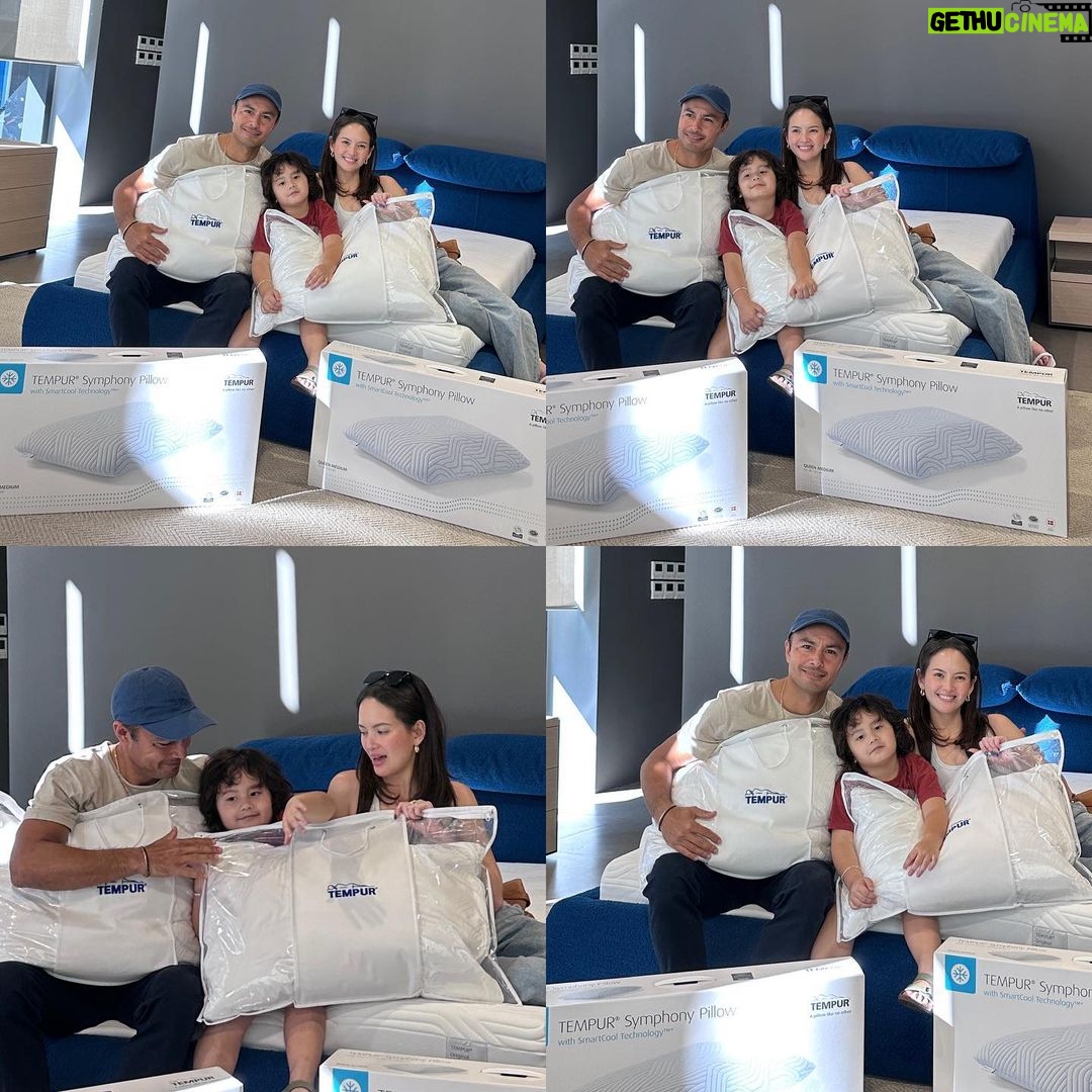 Ellen Adarna Instagram - “The best bed one can sleep on is peace” … comfort and tempur ❣️ @tempurph don’t miss out on their valentines promo! Swipe left for details 😘🥰