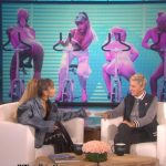 Ellen DeGeneres Instagram - @ArianaGrande told me about a bicycle I’m pretty sure I never want to ride 🤣🚲. See every time Ariana was on the show on my YouTube channel.