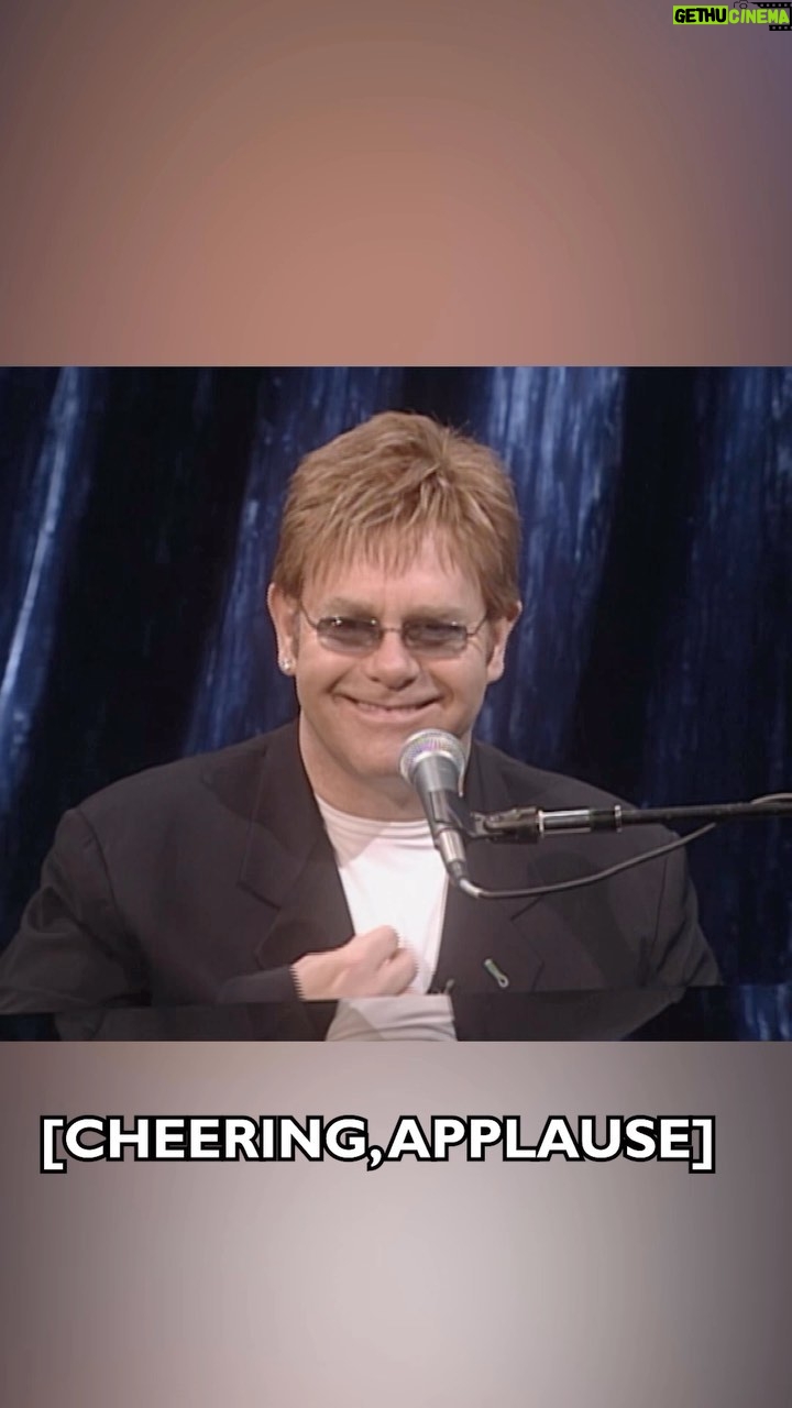 Ellen DeGeneres Instagram - It was so surreal to me to have @eltonjohn on my first season and it’s just exciting getting to watch it back.