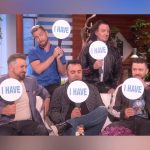 Ellen DeGeneres Instagram - I hosted the first @nsync reunion in 2018 and asked the hard hitting questions in a game of Never Have I Ever.