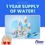 Ellen DeGeneres Instagram - There is still time to enter my surprise giveaway! Win 4 cases of @flow water a month for an entire year! Enter at my link in bio!
