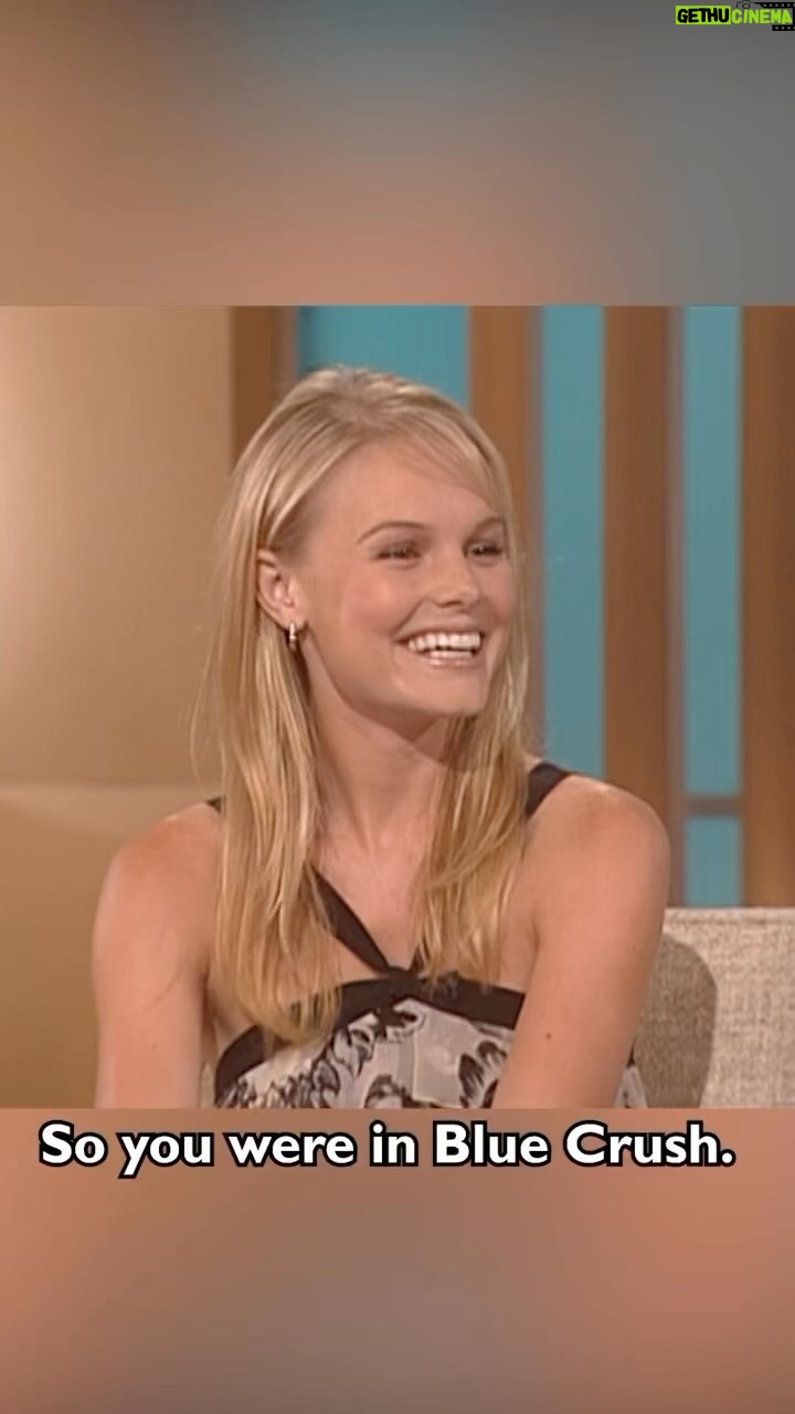 Ellen DeGeneres Instagram - In season 1, @KateBosworth told me about her intense underwater training for “Blue Crush!” #FlashbackFriday