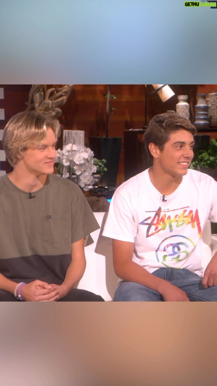 Ellen DeGeneres Instagram - The internet could not get enough of these two in 2016. #DamnDaniel #ViralVideoTBT