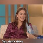 Ellen DeGeneres Instagram - In 2003, I helped 15-year-old @nikkireed prepare for her driving test!
