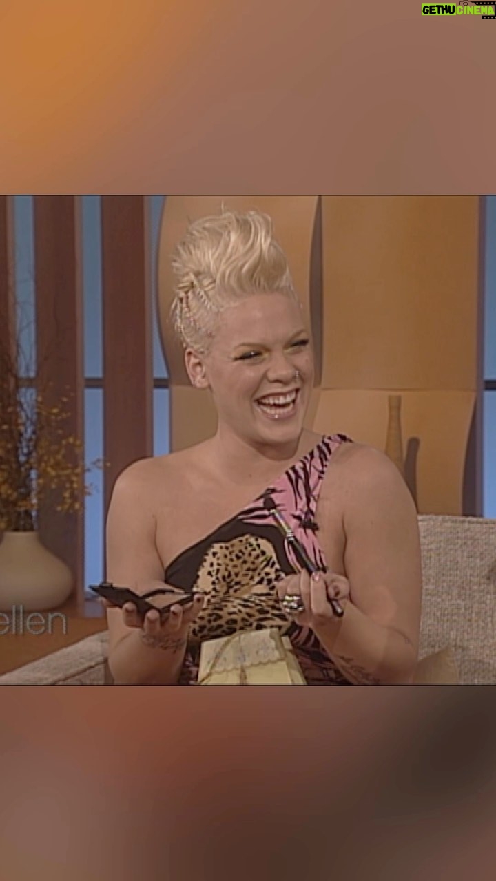 Ellen DeGeneres Instagram - Happy birthday to one of my favorite people, @Pink❤️