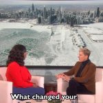 Ellen DeGeneres Instagram - This woman used money out of her own pocket to buy more than 100 homeless people hotel rooms during freezing temperatures. #InternationalWomensDay
