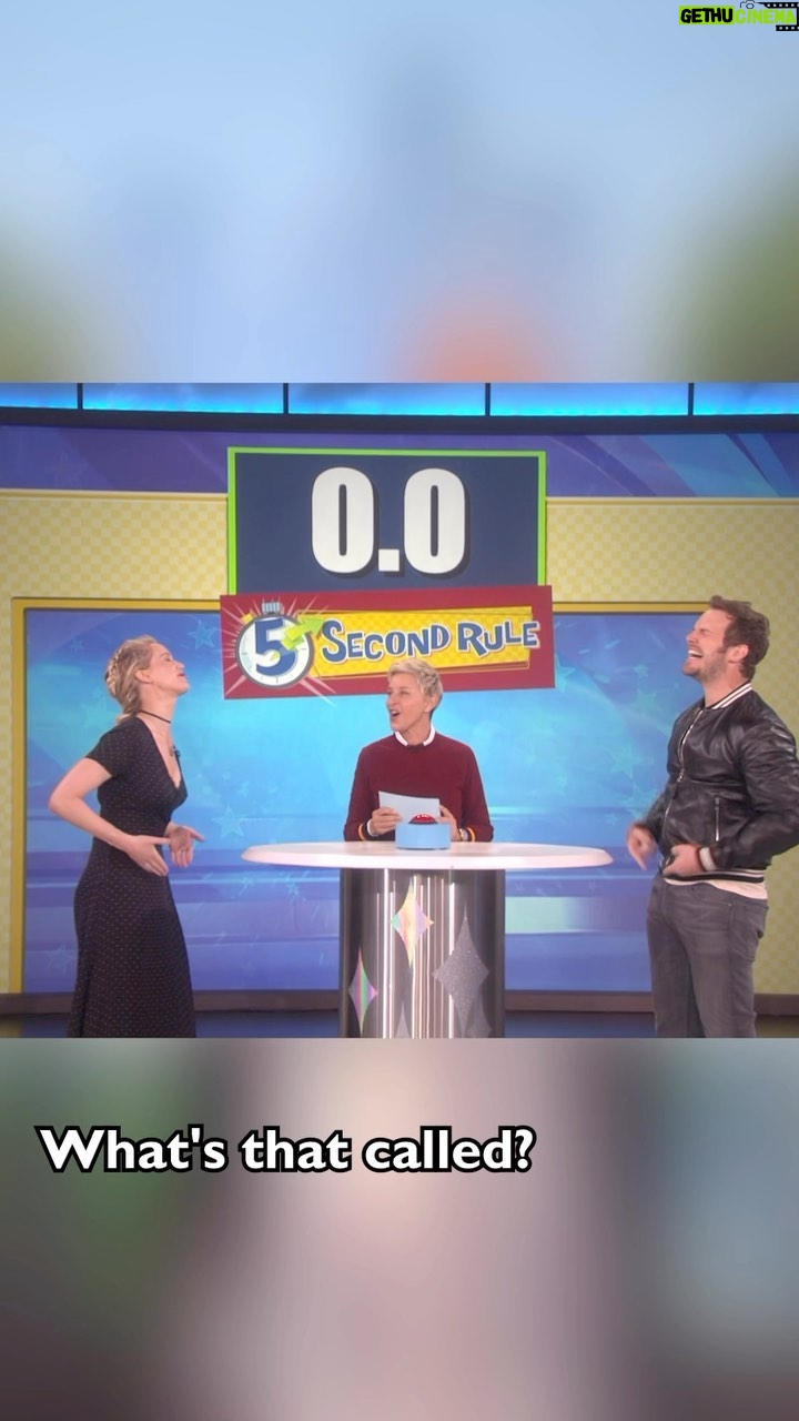 Ellen DeGeneres Instagram - A very unpredictable game of #5SecondRule 🤣