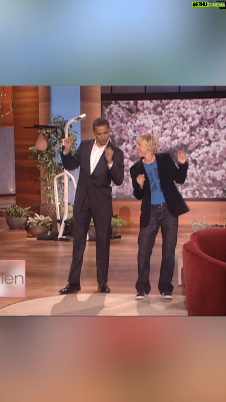 Ellen DeGeneres Instagram - Happy birthday @BarackObama! Here are some of my favorite moments together.