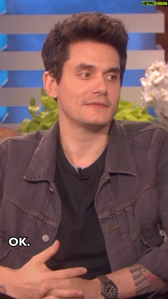 Ellen DeGeneres Instagram - First and last with the talented and funny @JohnMayer.
