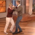 Ellen DeGeneres Instagram - In honor of #Barbie, here’s Ken teaching me to salsa in 2007.