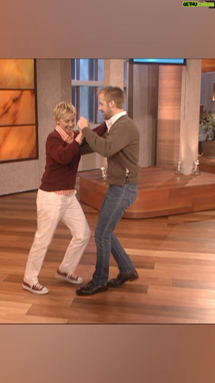Ellen DeGeneres Instagram - In honor of #Barbie, here’s Ken teaching me to salsa in 2007.