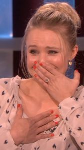 Ellen DeGeneres Instagram - Happy birthday, @KristenAnnieBell. I hope it’s as memorable a day as the time @DaxShepard surprised you with a sloth. ❤️🦥