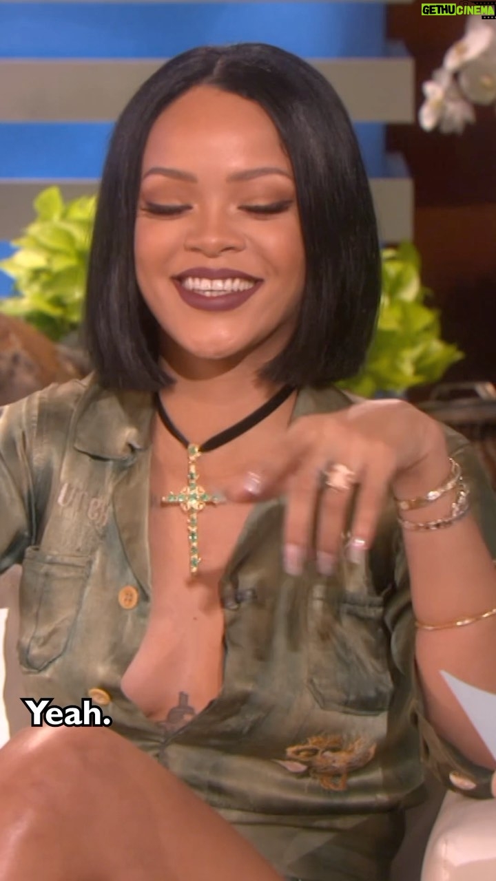 Ellen DeGeneres Instagram - I love @badgalriri.