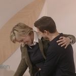 Ellen DeGeneres Instagram - I got in some Risky Business trying to do this slide with @TomCruise.