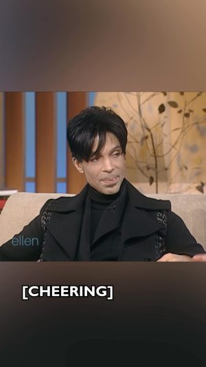 Ellen DeGeneres Instagram - I was so excited to have Prince on the show in Season 1 #Season1Rewatch