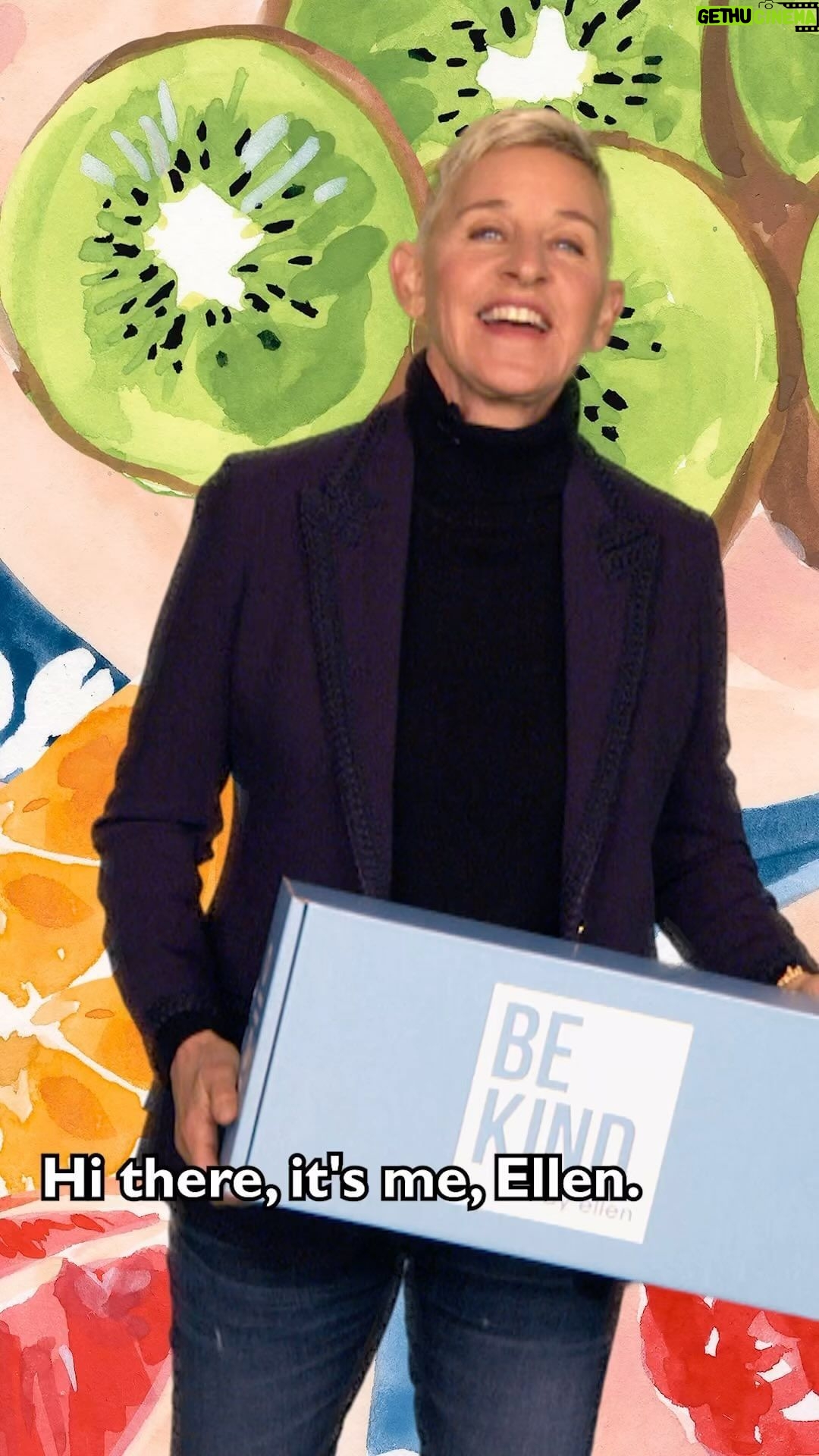 Ellen DeGeneres Instagram - Each season, BE KIND. by ellen features must-have products from brands doing something π₯° KIND π for the world. Discover more about the do-good goodies inside our Summer Box in this exclusive Behind-the-Brands video. π @booksiobooks is a woman-owned bookstore that donates 10% of every purchase. βοΈπ @fullcircle Home, a plastic-neutral, certified B Corp, is helping households become more sustainable. π΅π± @vahdamindia supports millions of farmers in India with better wages and quality of life. π @100percentpure offers award-winning plant-based skincare and makeup. π¨ @sabinafenn is our eco-conscious Summer box artist and illustrator. π @mineralfusion is a natural cosmetics brand thatβs partnered with Dress for Success. And donβt forget the @ellenshop Heart Cheese Board and Cheese Knives set, itβs perfect for connecting with friends this summer! πβοΈ π₯ If you havenβt gotten your own BE KIND. by ellen Summer box yet, check out the π BOGO offer going on now! For a limited time only, buy a box π¦ and get a box FREE π at ellenshop.com/bekind.