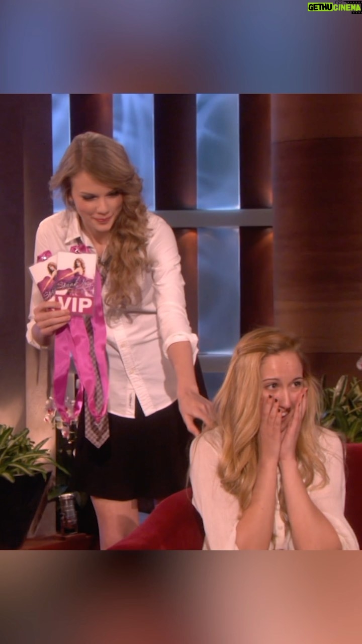 Ellen DeGeneres Instagram - If you know me, you know I love surprises! Here are some of the best surprises of celebrities surprising their biggest fans! See all the moments on my YouTube channel at the link in my bio.