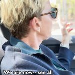 Ellen DeGeneres Instagram - Portia and I went on a drive the other day and I thought it was a perfect opportunity to give y’all a little tour of our neighborhood! And by “little” I mean it’s going by in a blur behind my head.